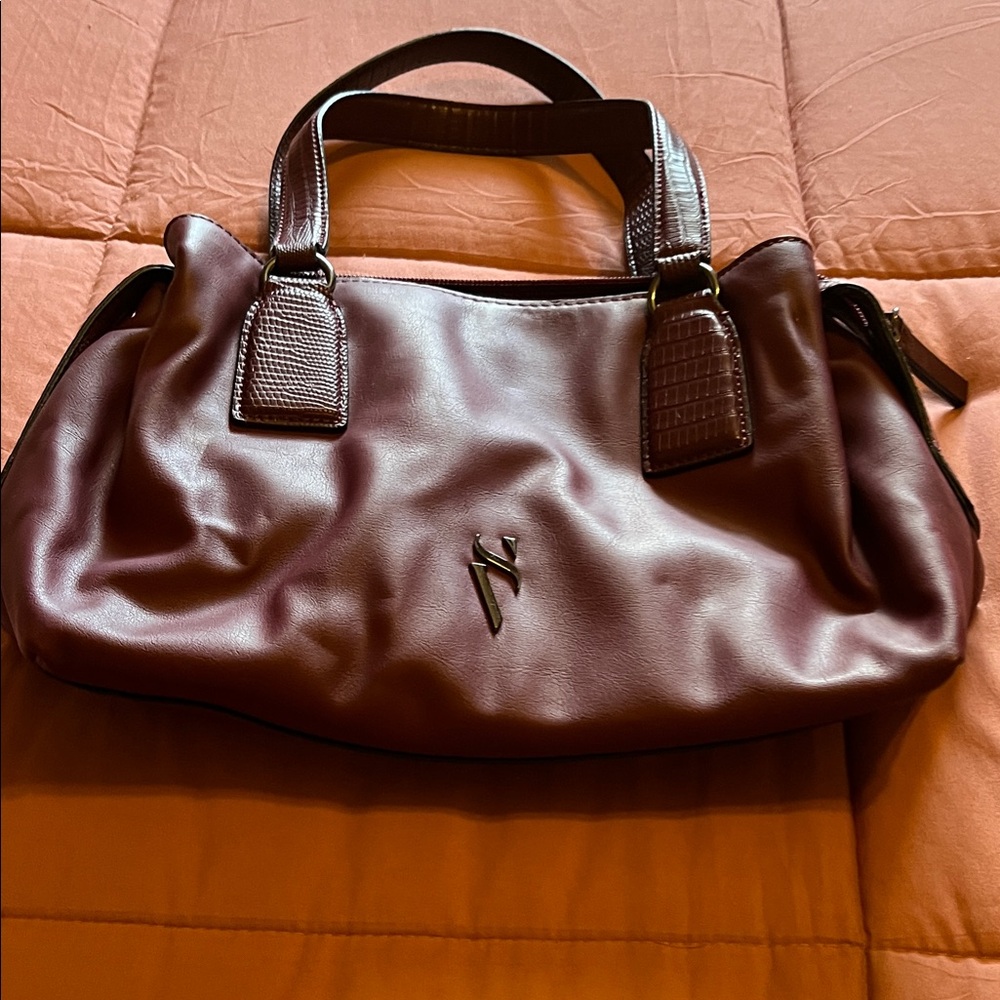 Vera Wang Rich Brown Shoulder Bag